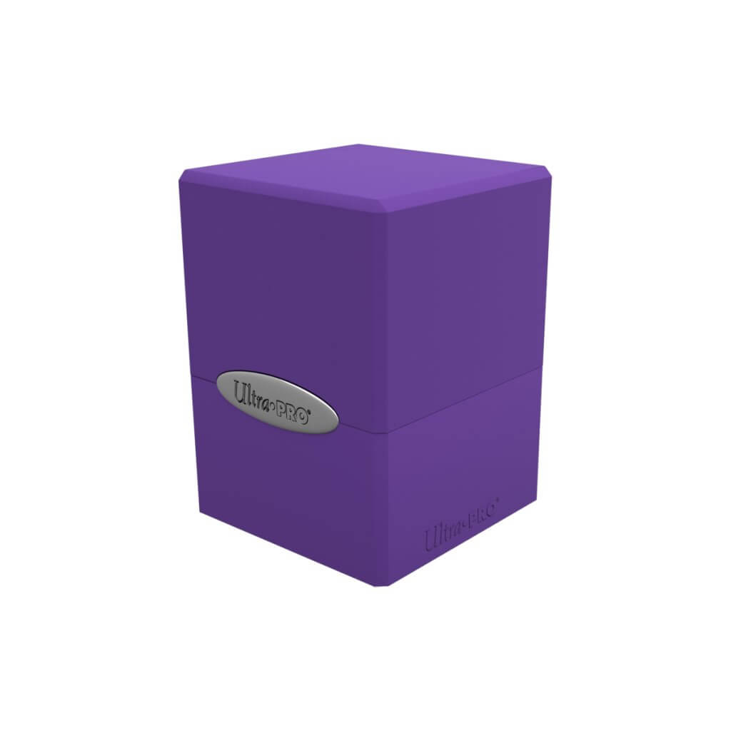 Ultra Pro Deck Box - Satin Cube - Purple - 84228