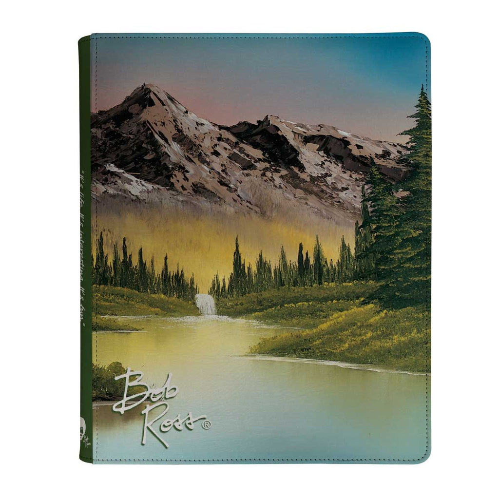 Ultra Pro - UP16508 - Bob Ross Mountain Retreat 9-Pocket Zippered PRO-Binder