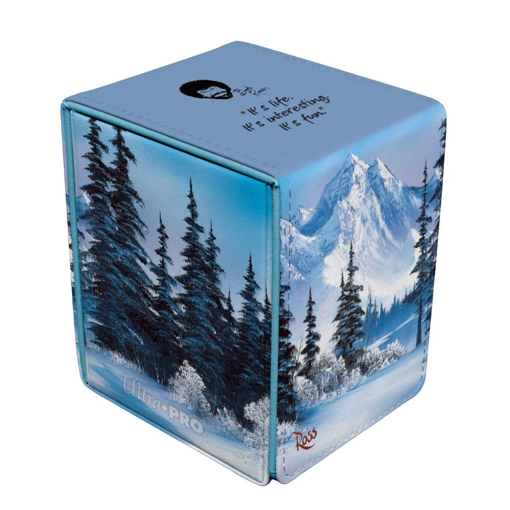 Ultra Pro - Bob Ross - Winter Paradise Alcove Flip Deck Box