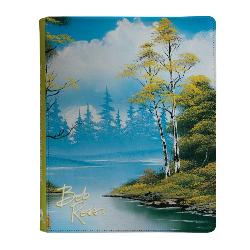 Ultra Pro - Bob Ross Lakeside Path 9pkt Zippered Pro Binder