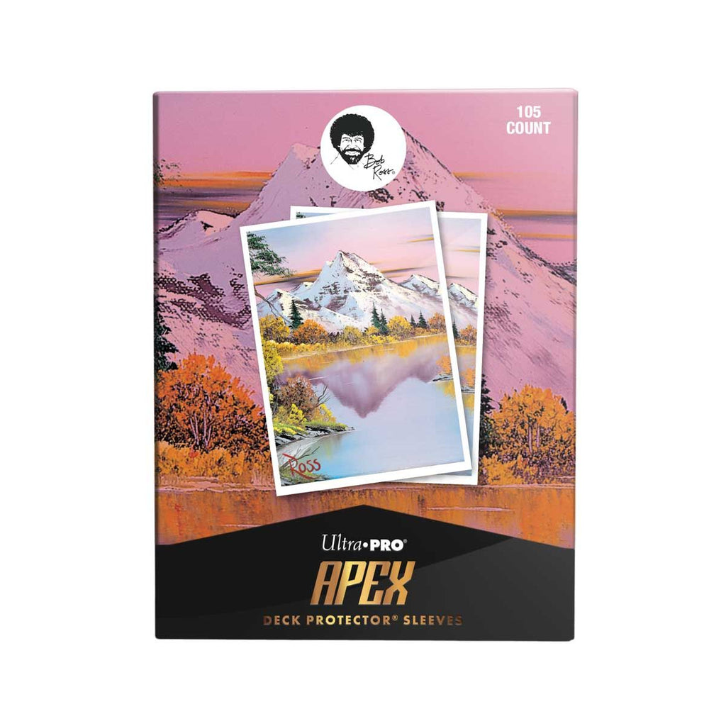 Ultra Pro - UP16530 - Bob Ross Mighty Mountain Lake 105ct APEX Deck Protector Sleeves