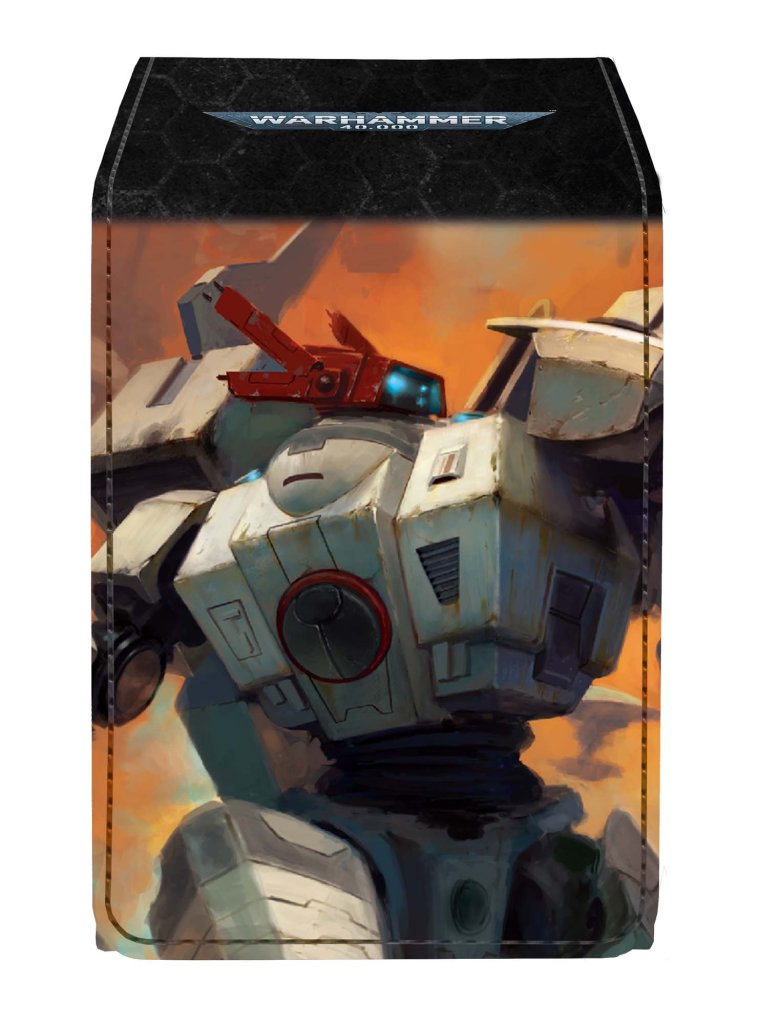Ultra Pro - UP16558 - Warhammer 40000: Codex Aligned Alcove Flip Deck Box - Táu Empire