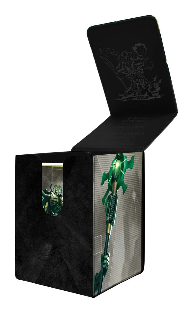 Ultra Pro - UP16565 - Warhammer 40000: Codex Aligned Alcove Flip Deck Box - Necrons