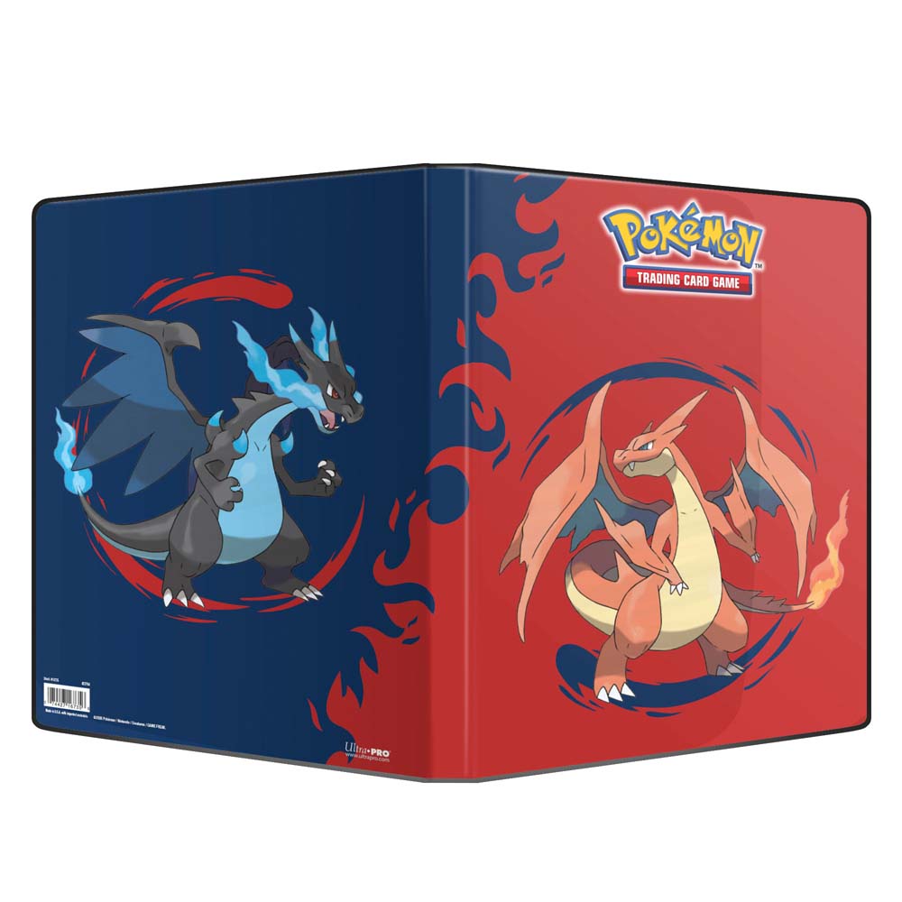 Ultra Pro - 16735 - Pokémon TCG - Mega Charizard X & Mega Charizard Y 9-Pocket Portfolio