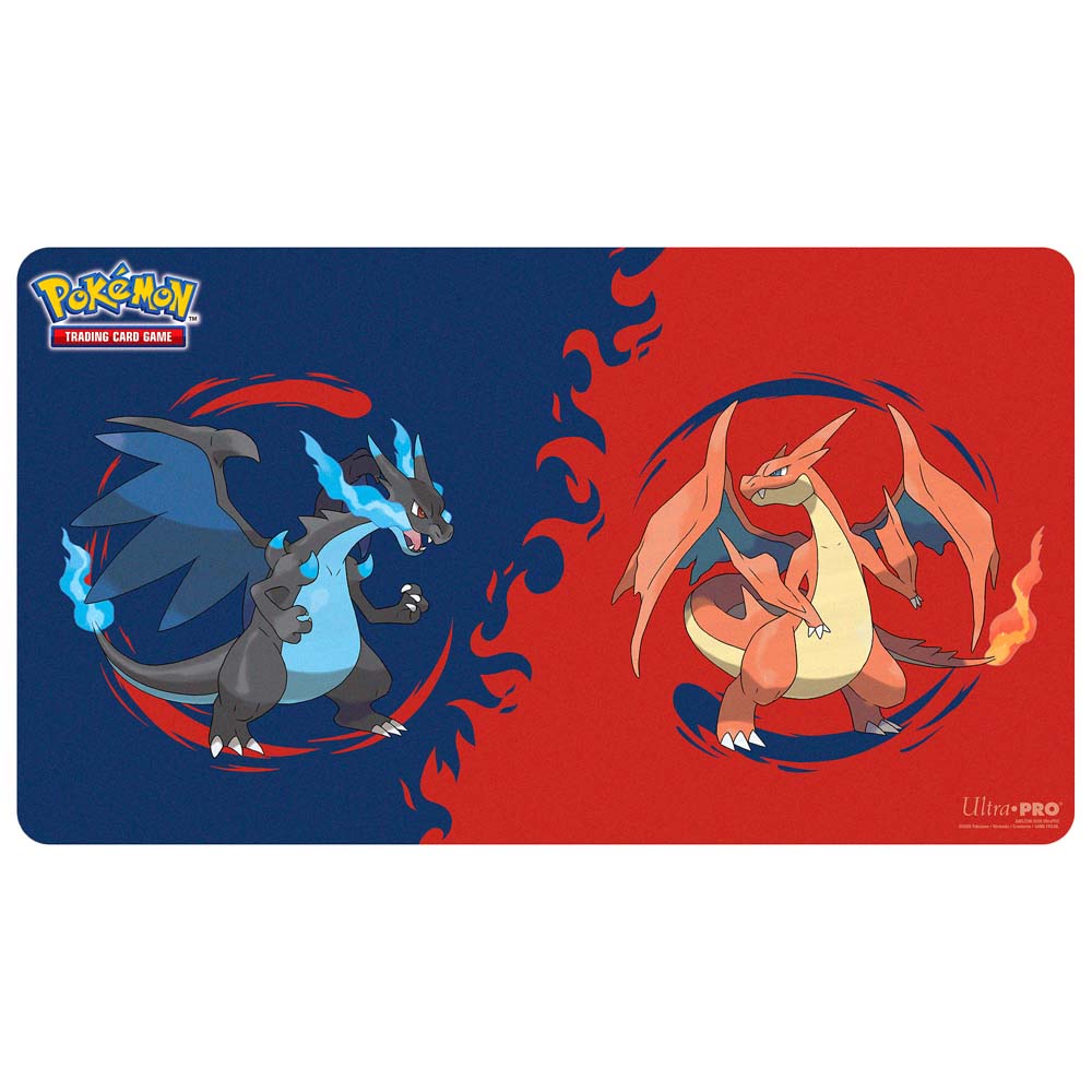 Ultra Pro - 16738 - Pokémon TCG - Mega Charizard X & Mega Charizard Y Playmat