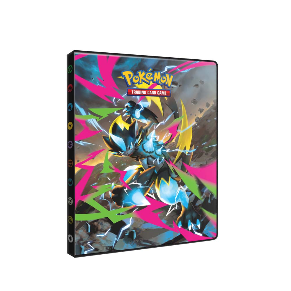 Ultra Pro - 16921 - Pokémon TCG Mega Evolution Pitch Black 4-Pocket Portfolio