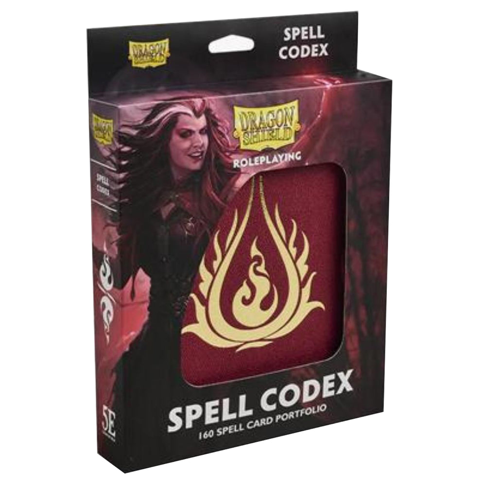 Dragon Shield - Roleplaying Spell Codex Blood Red - AT50018