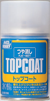 Mr Hobby - B503 - Mr Topcoat Matt Clear Water Based Spray - 100ml