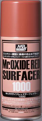 Mr Hobby - B525 - Mr Oxide Red Surfacer Spray 1000 - 170ml