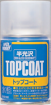 Mr Hobby - B502 - Mr Top Coat Semi-Gloss - 88ml