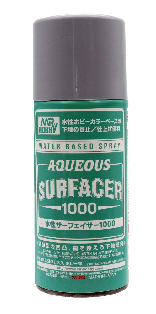 Mr Hobby - B611 - Gray Aqueous Surfacer Spray 1000 - 170ml