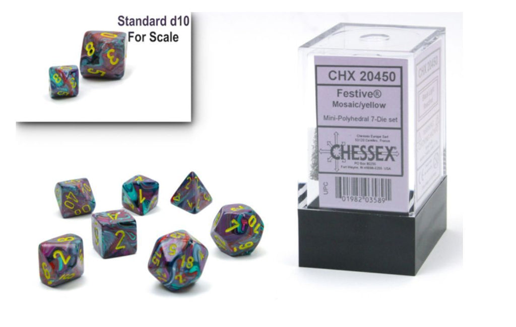 CHX 20450 Festival Mosaic/Yellow Mini 7-Die Set