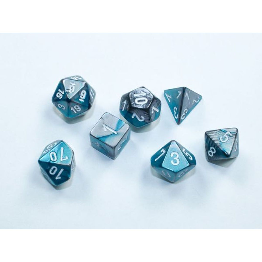 CHX 20656 Gemini Mini Steel-Teal/White 7-Die Set