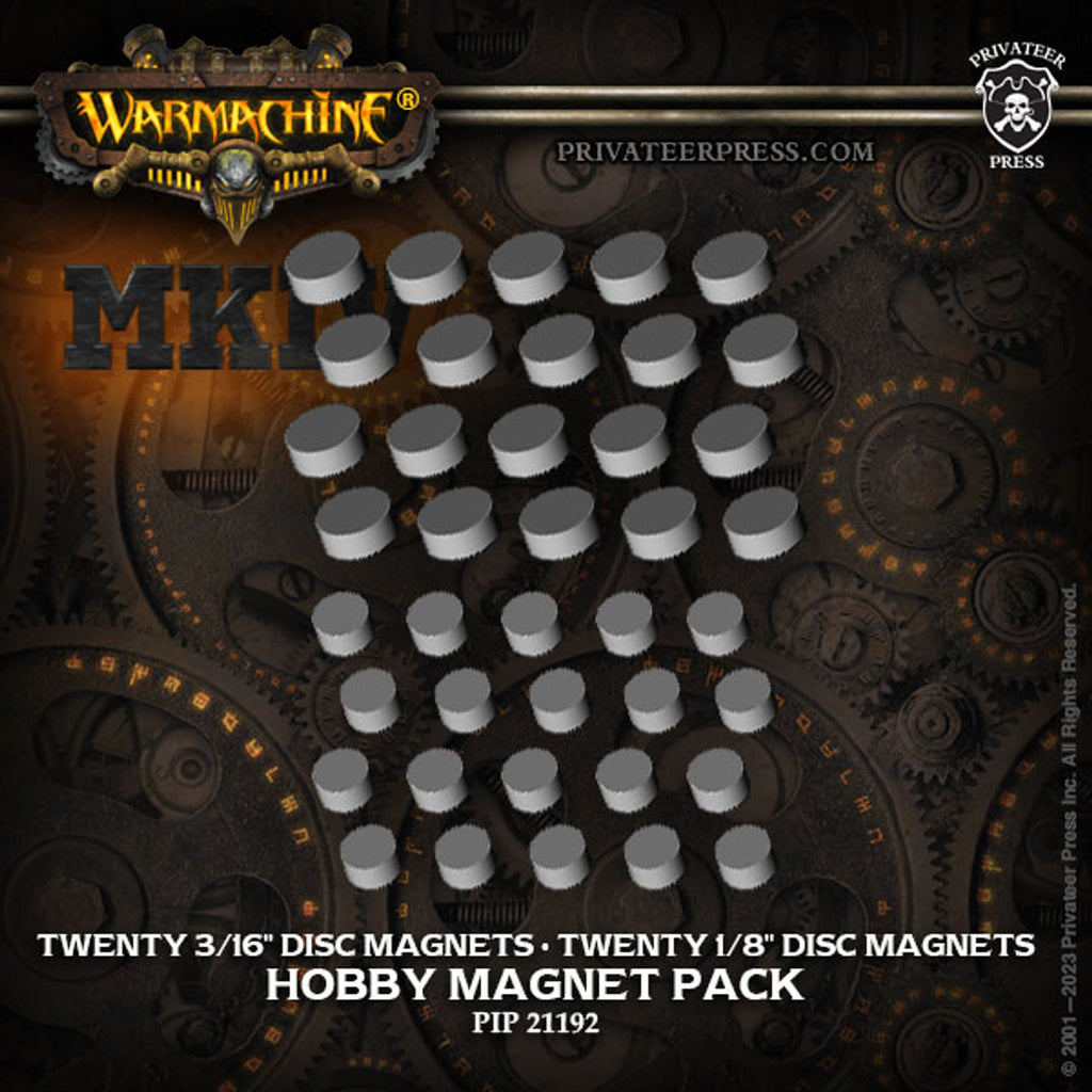 Warmachine: Hobby Magnet Pack - PIP21192