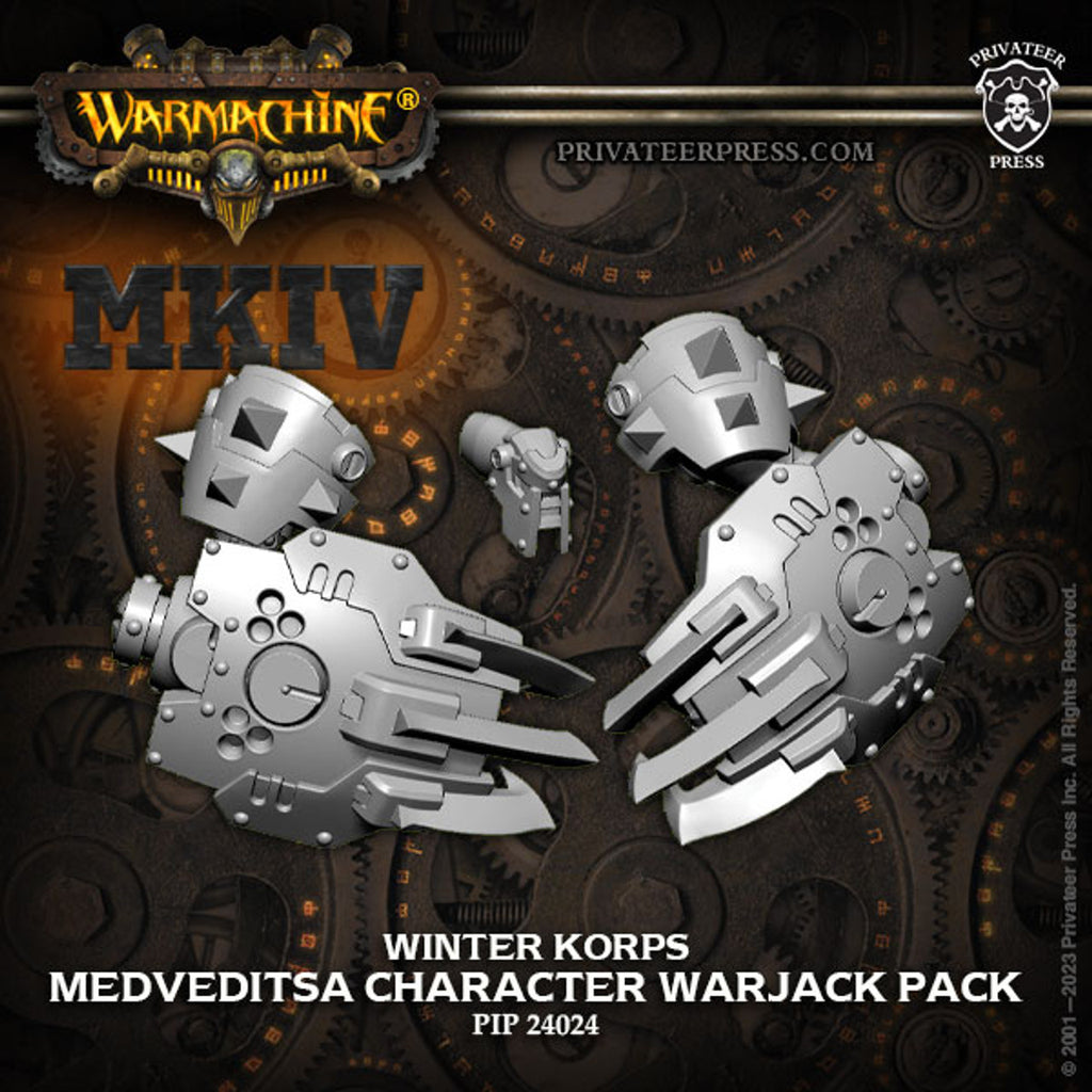 Warmachine: Khador – Winter Korps Medveditsa Character Warjack Pack - PIP24024