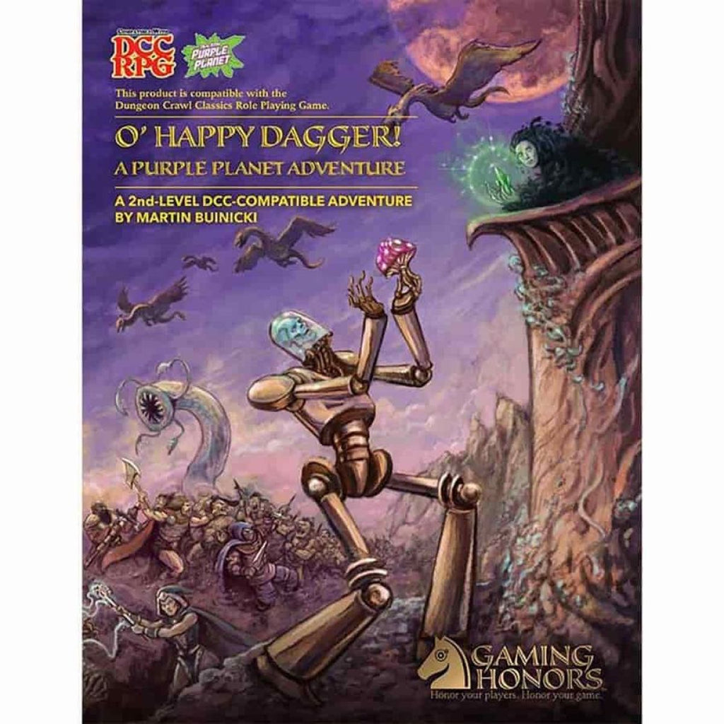 Dungeon Crawl Classics - O' Happy Dagger! A 2nd-Level Purple Planet RPG Adventure+H224