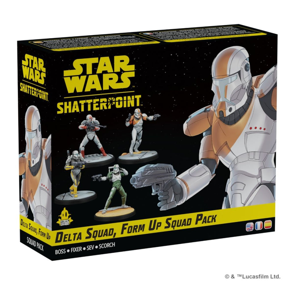 Star Wars Shatterpoint – Delta Squad, Form Up Squad Pack