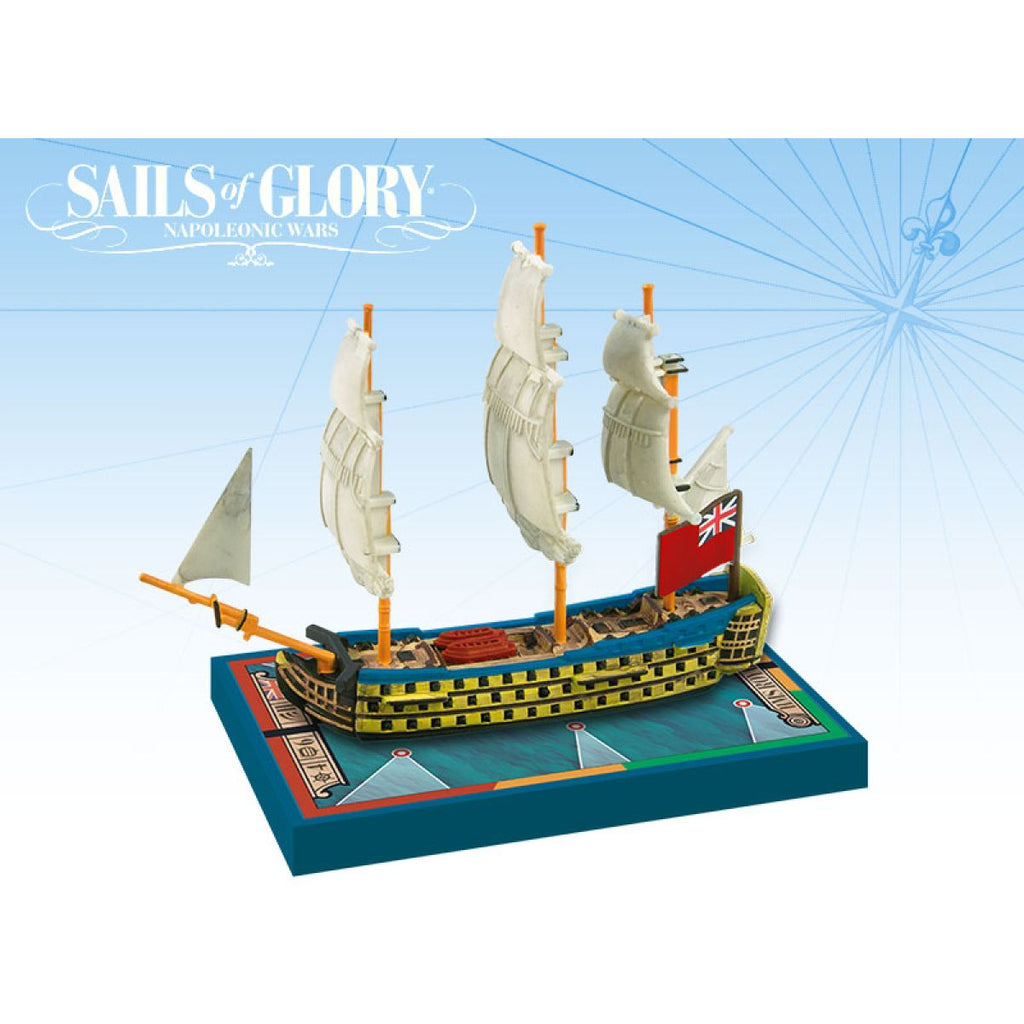 Sails of Glory - HMS Royal George 1788 / HMS Hibernia 1804