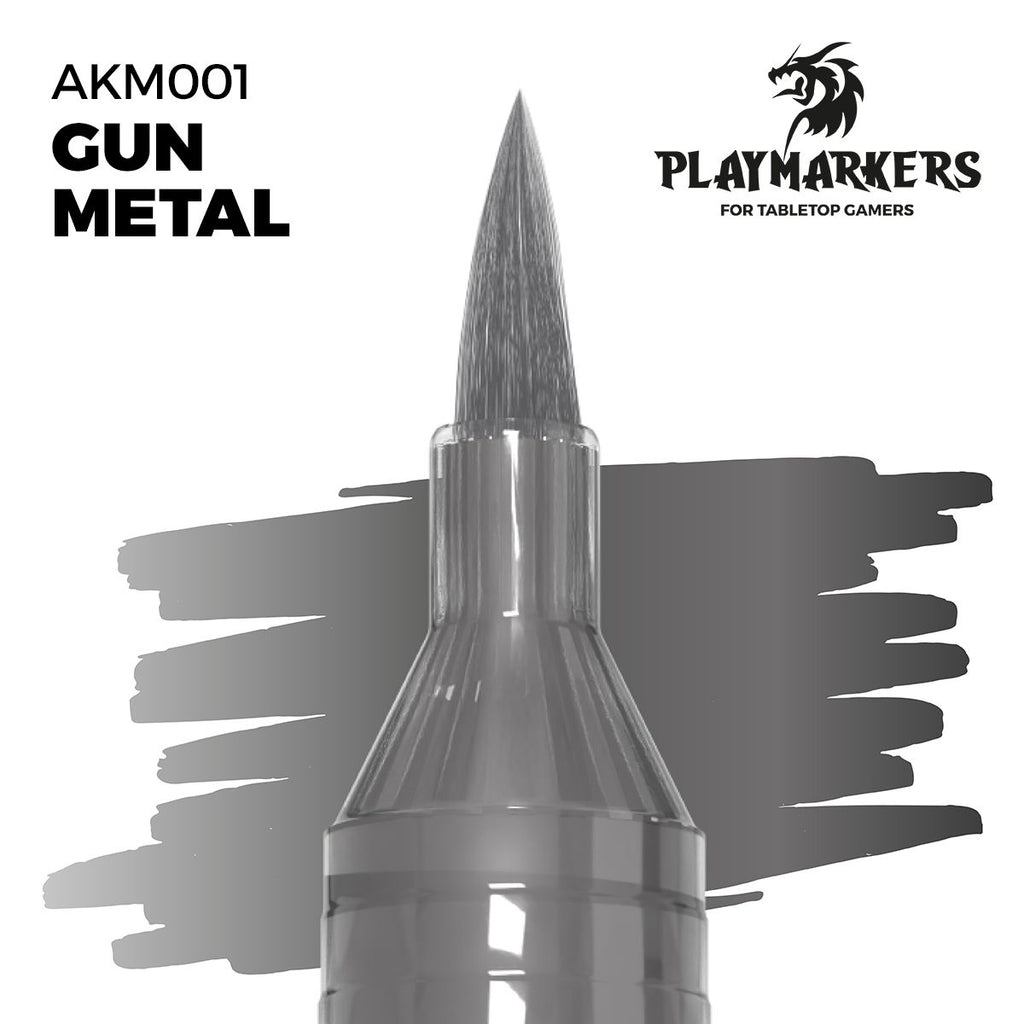 AK Interactive - AKM001 - Playmarkers - Gun Metal