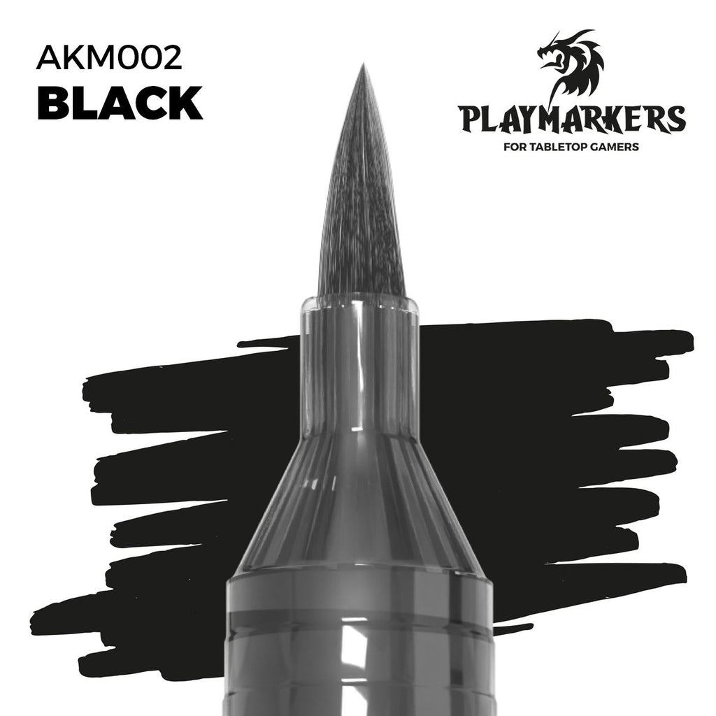 AK Interactive - AKM002 - Playmarkers - Black