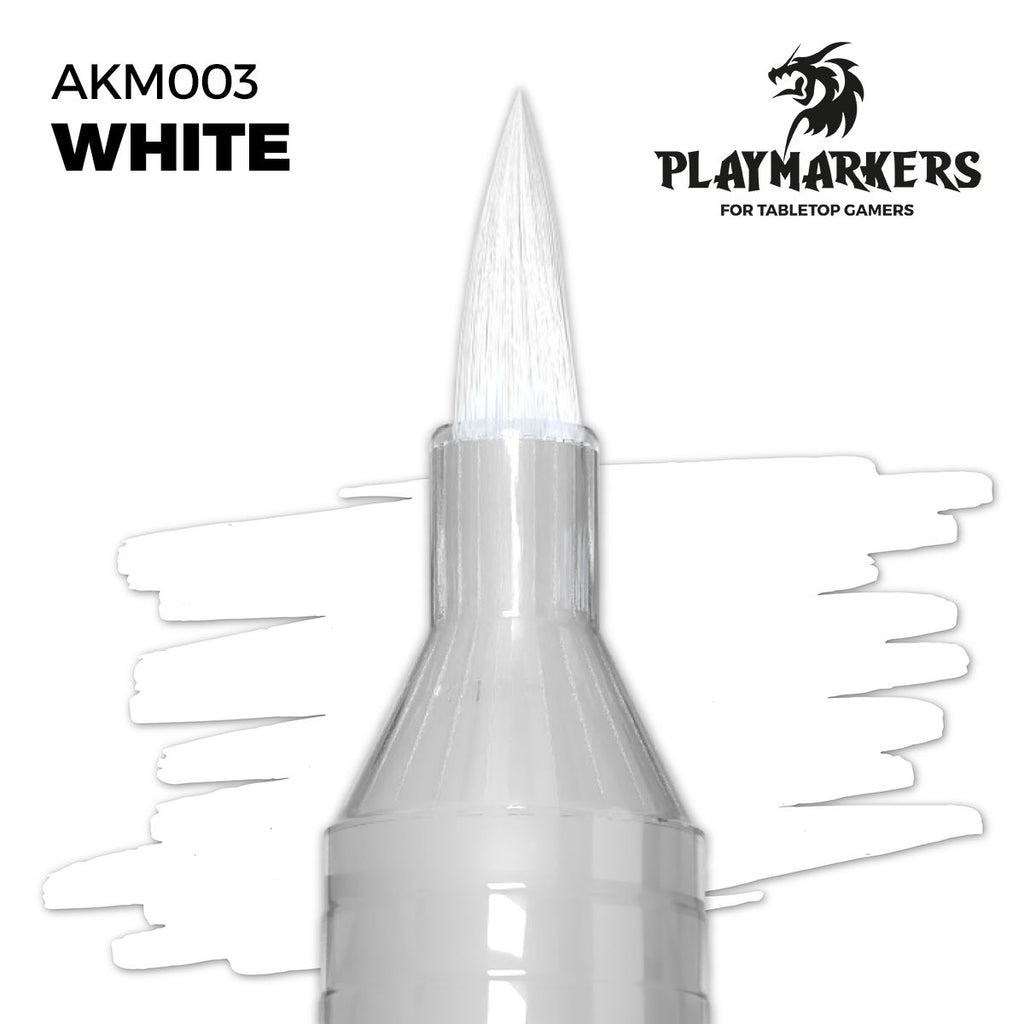 AK Interactive - AKM003 - Playmarkers - White