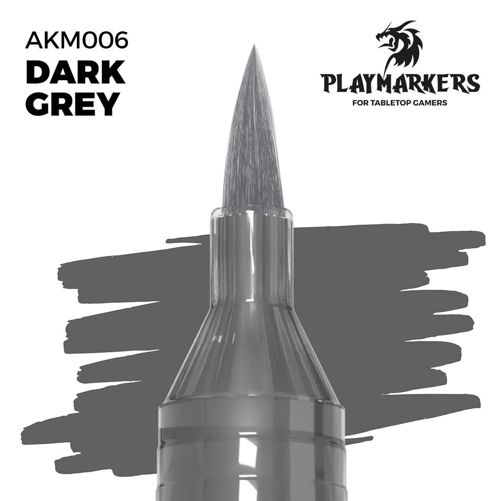 AK Interactive - AKM006 - Playmarkers - Dark Grey