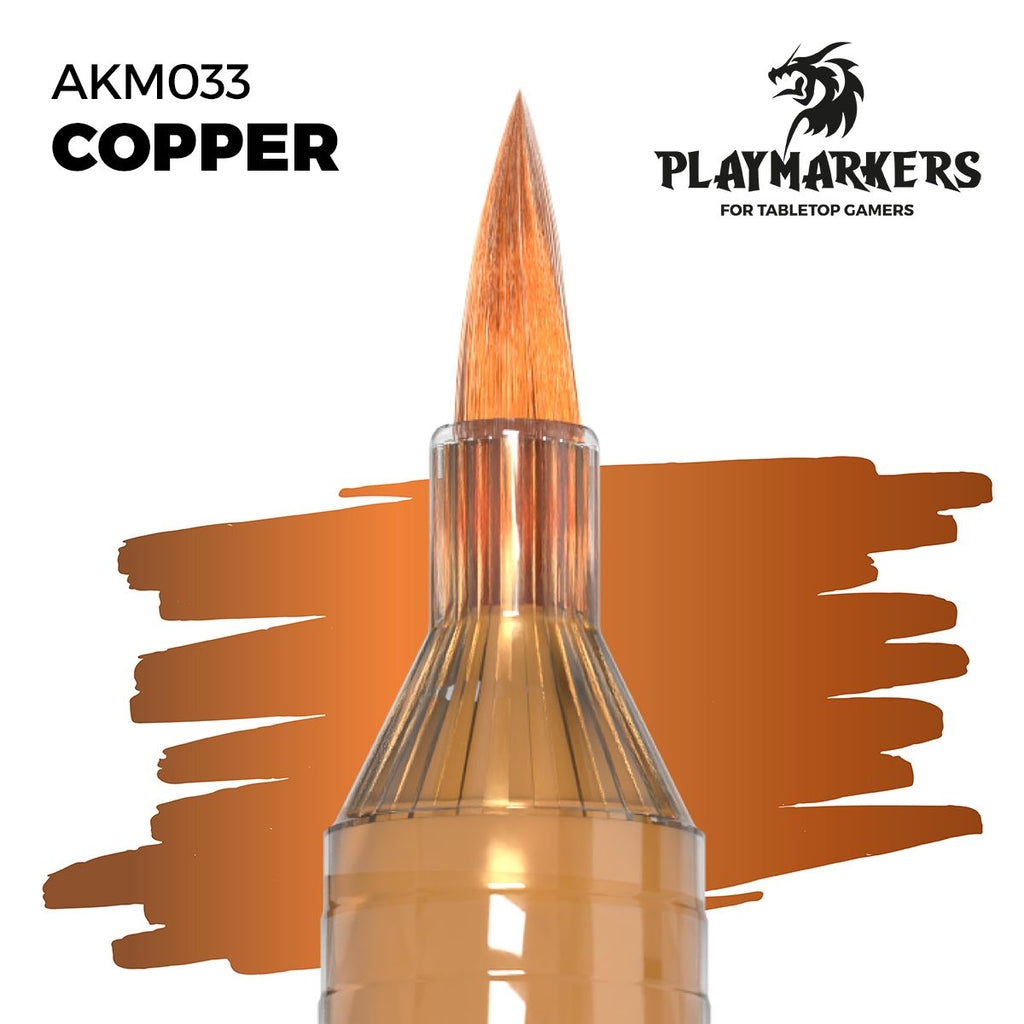 AK Interactive - AKM033- Playmarkers - Copper