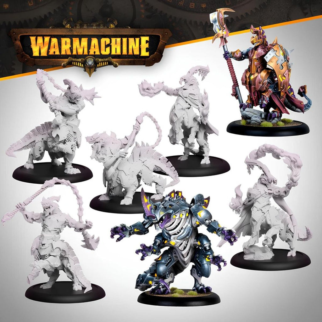 Warmachine: Khymaera Shard Nocturnes Command Cadre (HIPS)