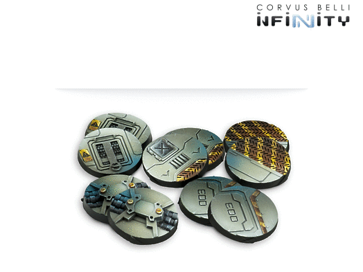 Infinity: Accessories - 25 mm Scenery bases, Alpha Series