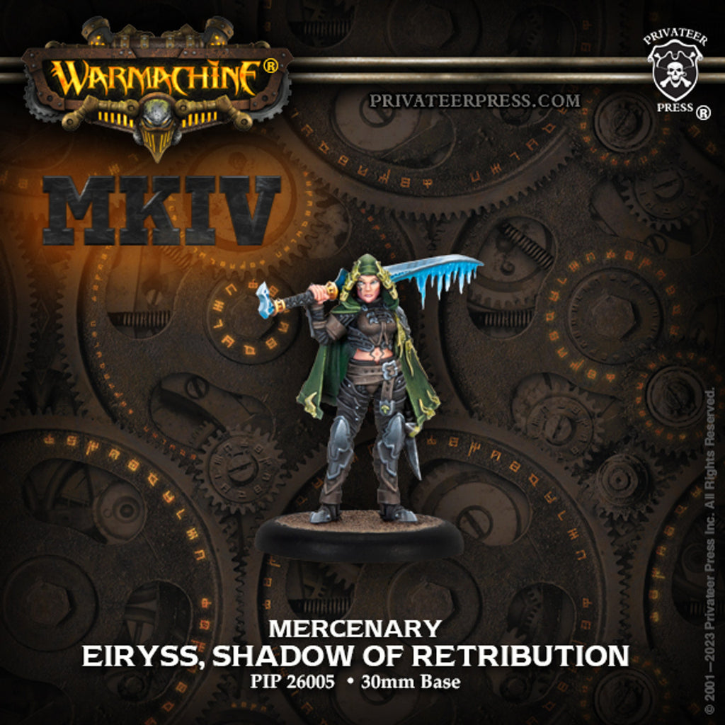 Warmachine: Eiryss, Shadow of Retribution – Mercenary Character Solo (Resin)