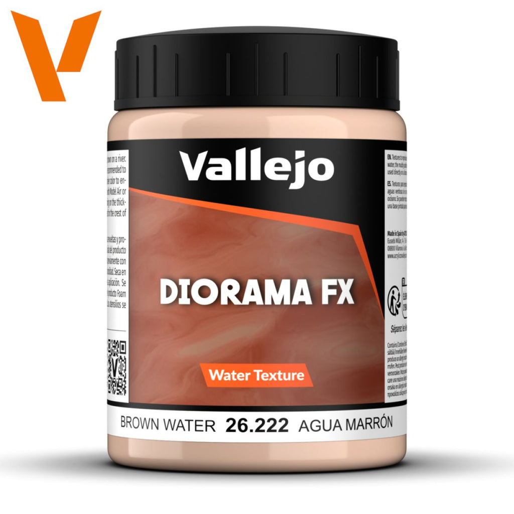 Vallejo Diorama Effects - Brown Water 200 ml