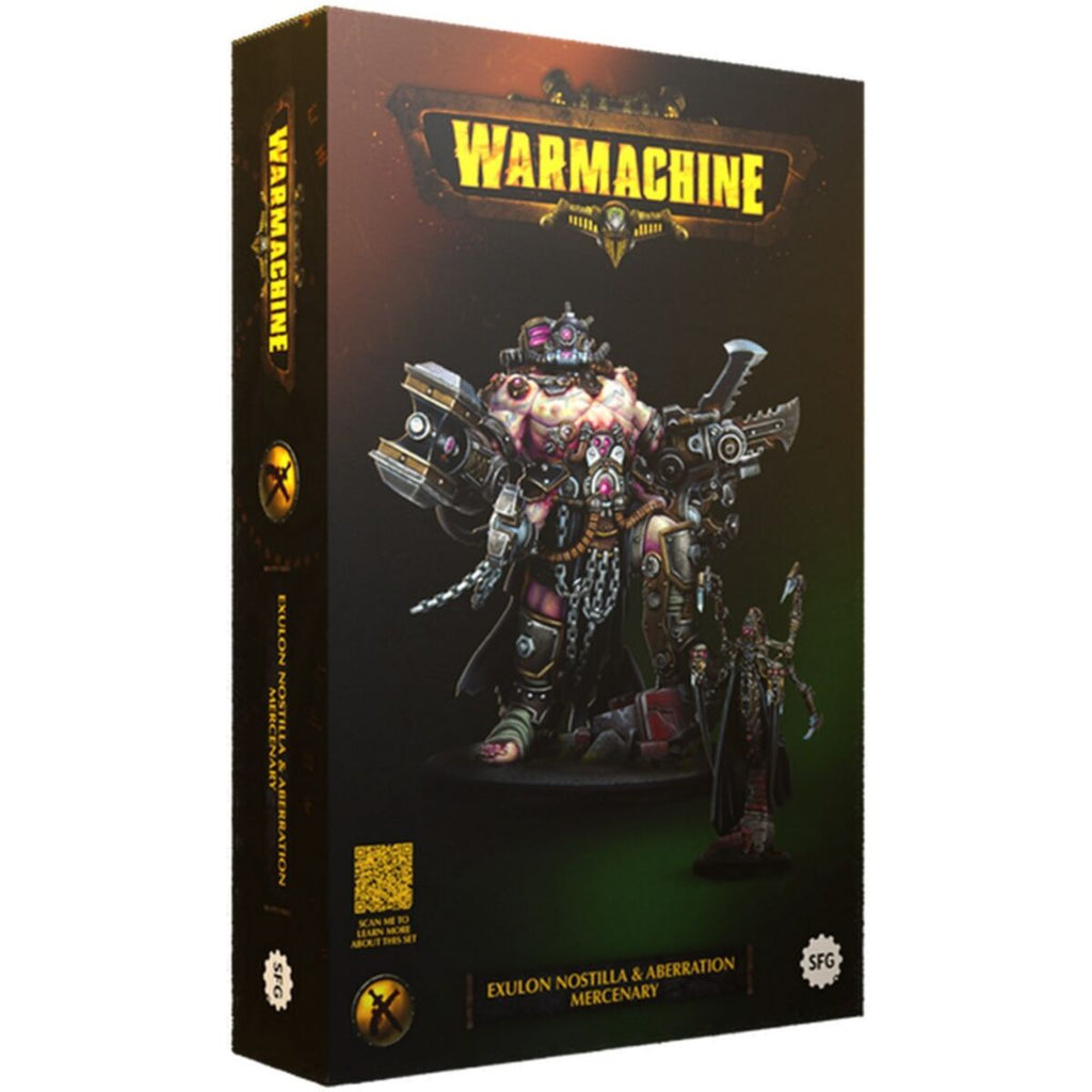 Warmachine: Mercenary: Exulon Nostilla and Aberration