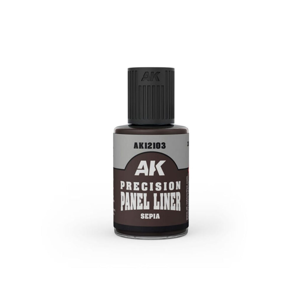 AK Interactive - AK12103 - Precision Paneliner- Sepia 30ml