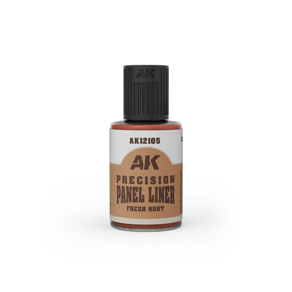 AK Interactive - AK12105 - Precision Paneliner - Fresh Rust 30ml