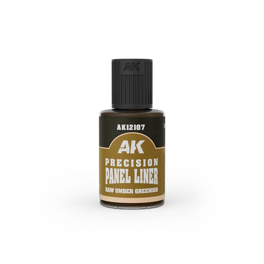 AK Interactive - AK12107 - Precision Paneliner - Raw Umber Greenish 30ml