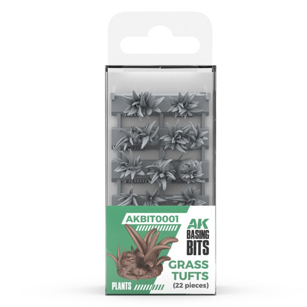 AK Basing Bits - Grass Tufts - 22 Pieces