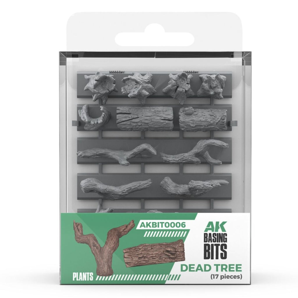 AK Basing Bits - Dead Tree Basing - 17 Pieces
