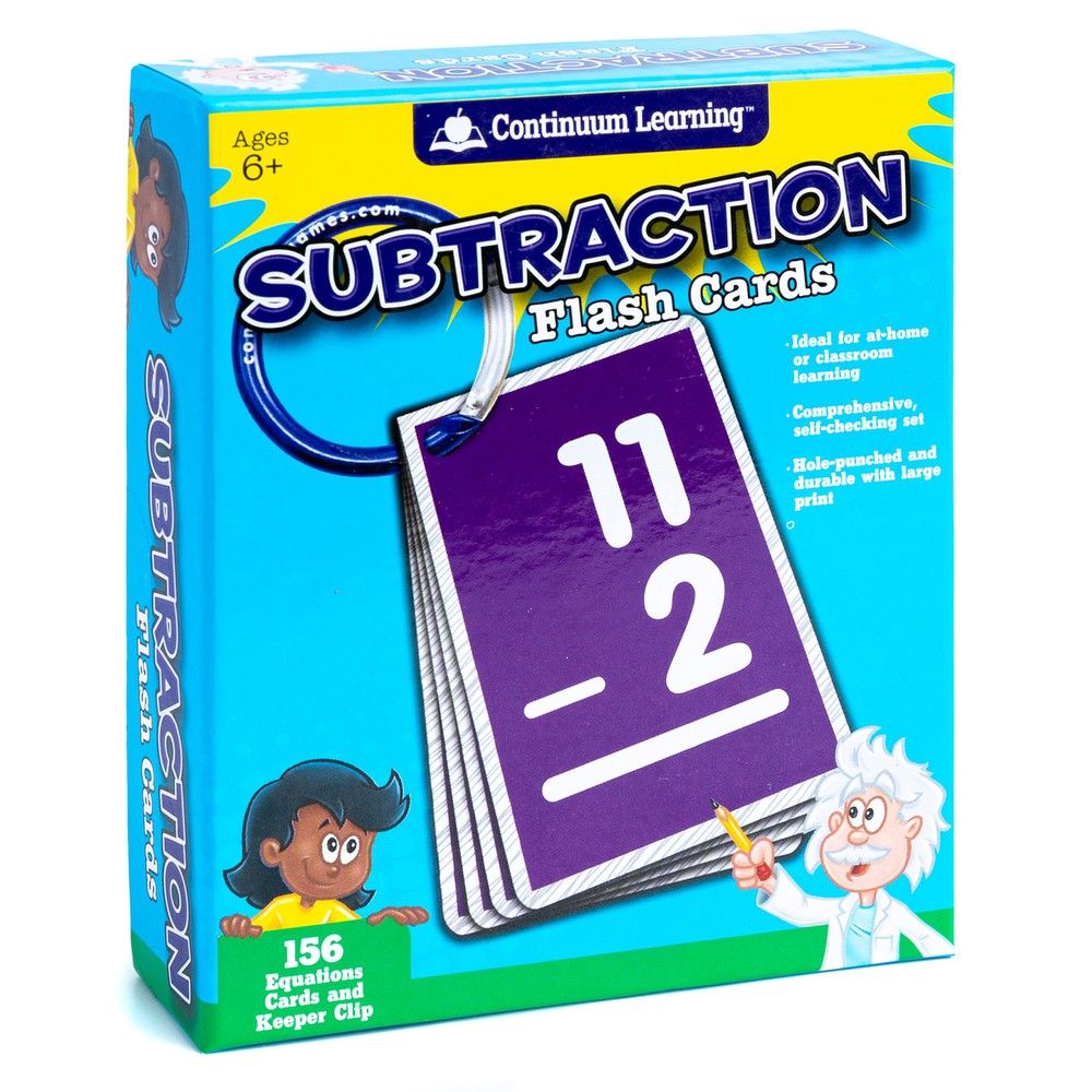 Flash Cards Subtraction
