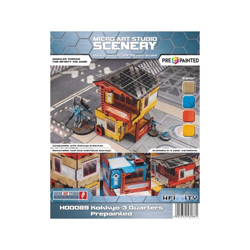 Micro Art Studio - Infinity Scenery - Kokkyo-3 Quarters (2) PREPAINTED (yellow)