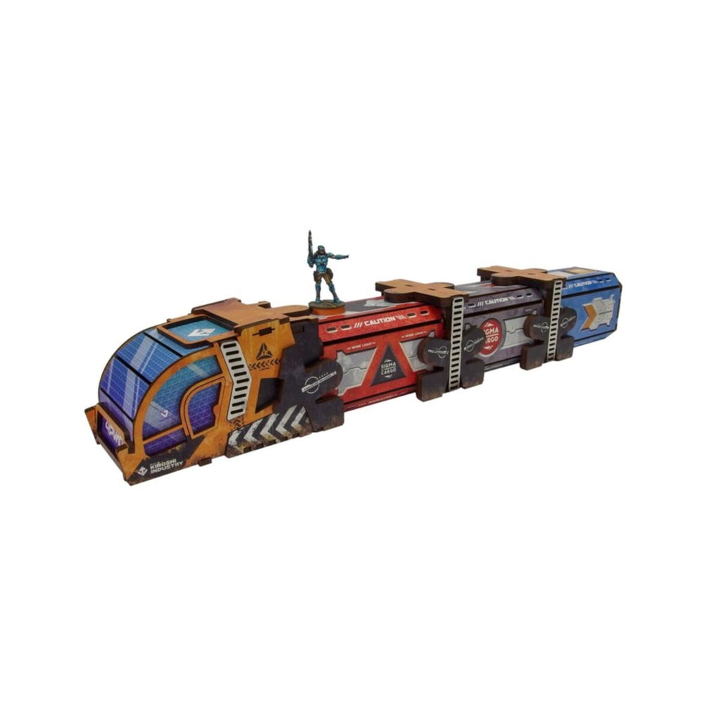 Micro Art Studio - Infinity Scenery - Precinct Sigma Porpoise Hauler PREPAINTED