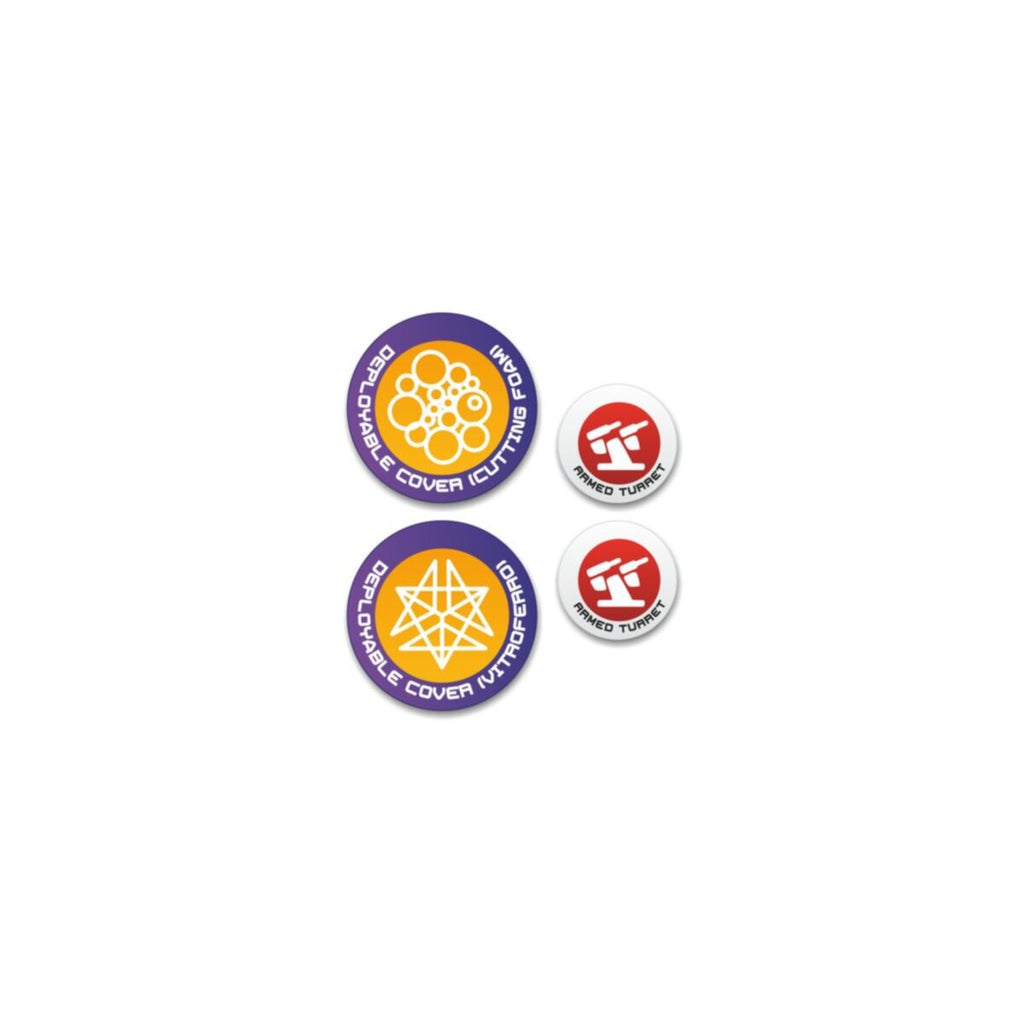 Micro Art Studio - Infinity Token Sets - N5 Turrets and Cover (4)