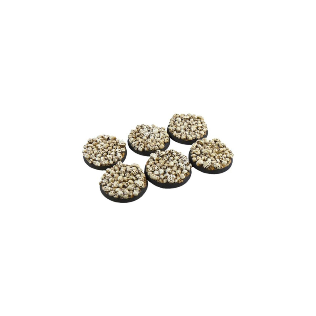 Micro Art Studio - Resin Round/Oval Bases - Skulls Bases - Round 40mm (2)