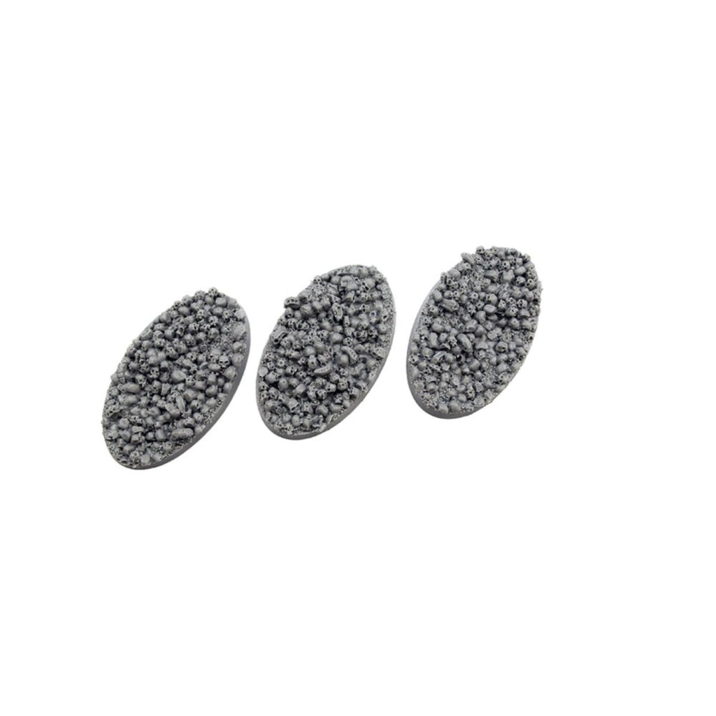 Micro Art Studio - Resin Round/Oval Bases - Skulls Bases - Oval 75x42mm (2)
