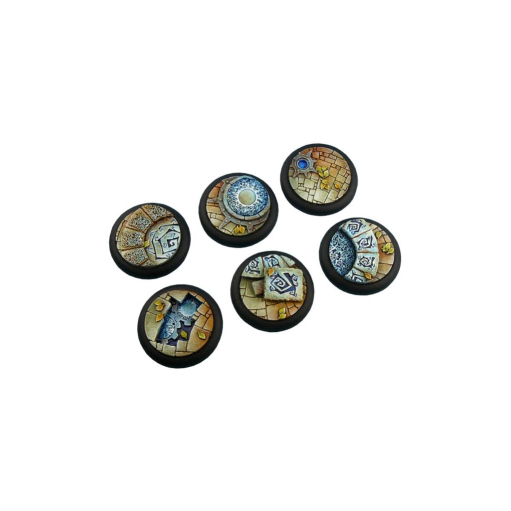 Micro Art Studio - Resin Wide Lip Round Bases - Arcane Bases - WRound 40mm (2)
