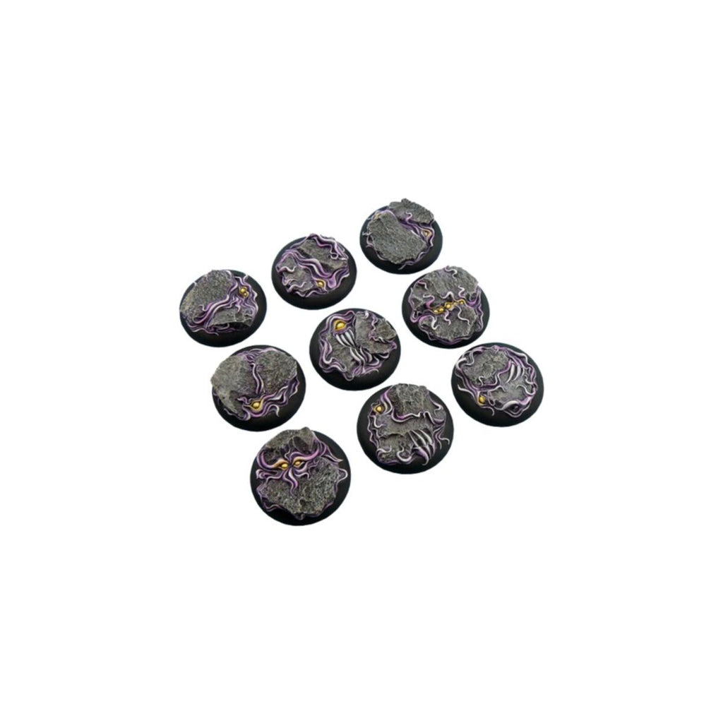 Micro Art Studio - Resin Wide Lip Round Bases - Possessed Bases - WRound 30mm (5)