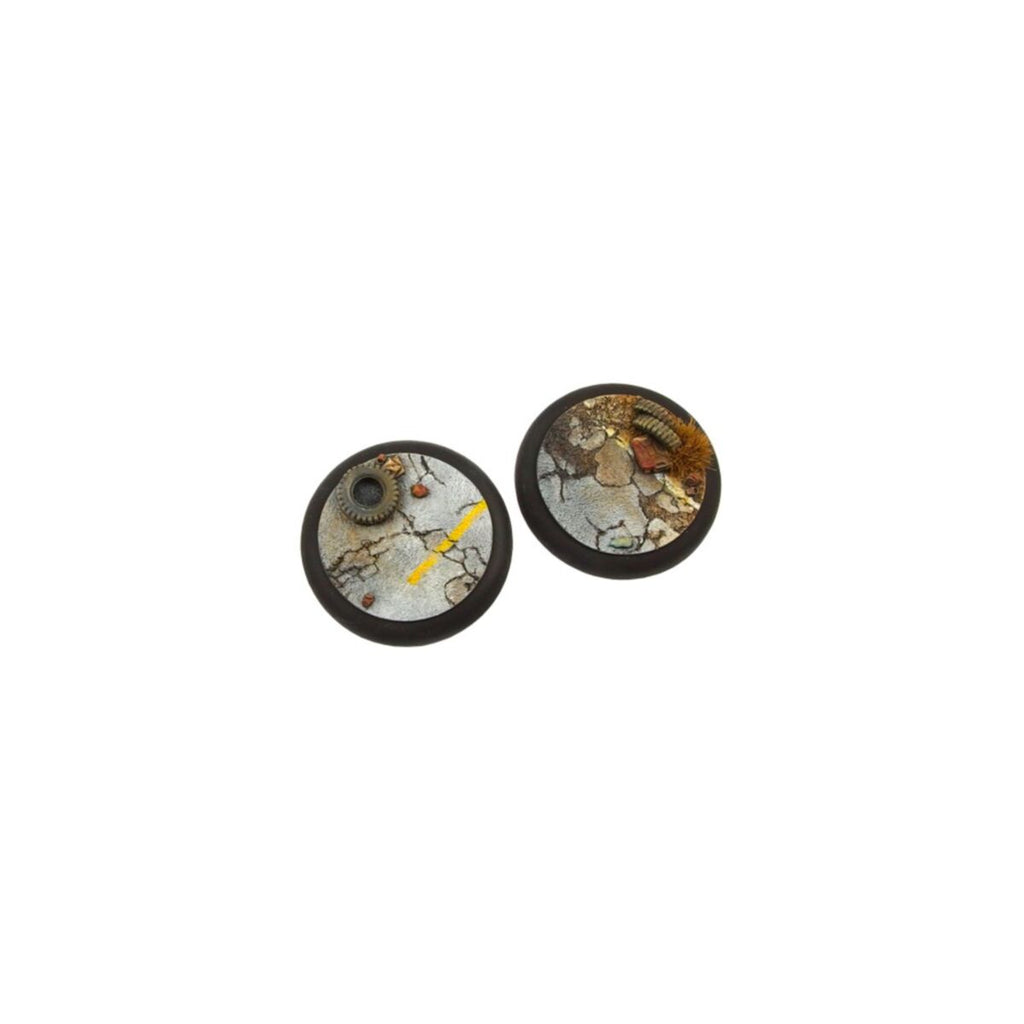 Micro Art Studio - Resin Wide Lip Round Bases - Highway Bases - WRound 50mm (1)