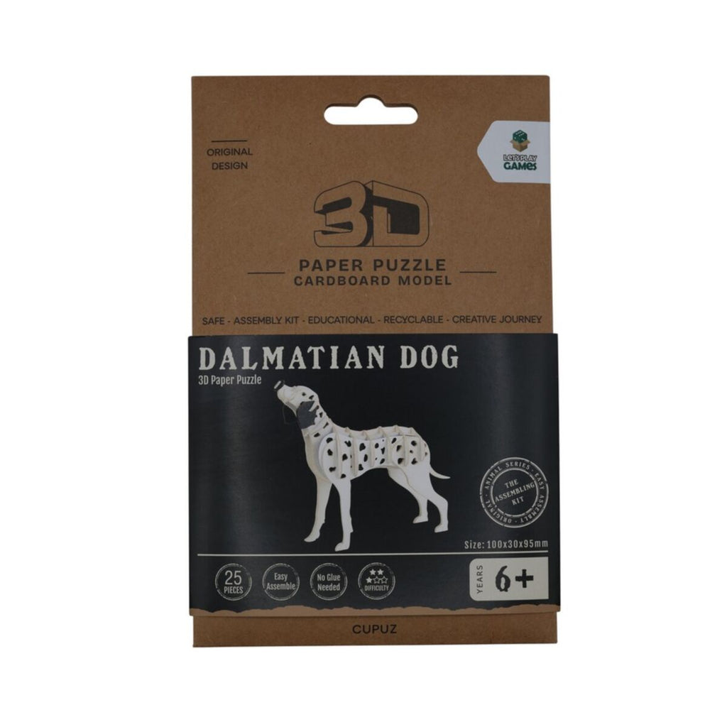 LPG Puzzles 3D Paper Dalmatian dog