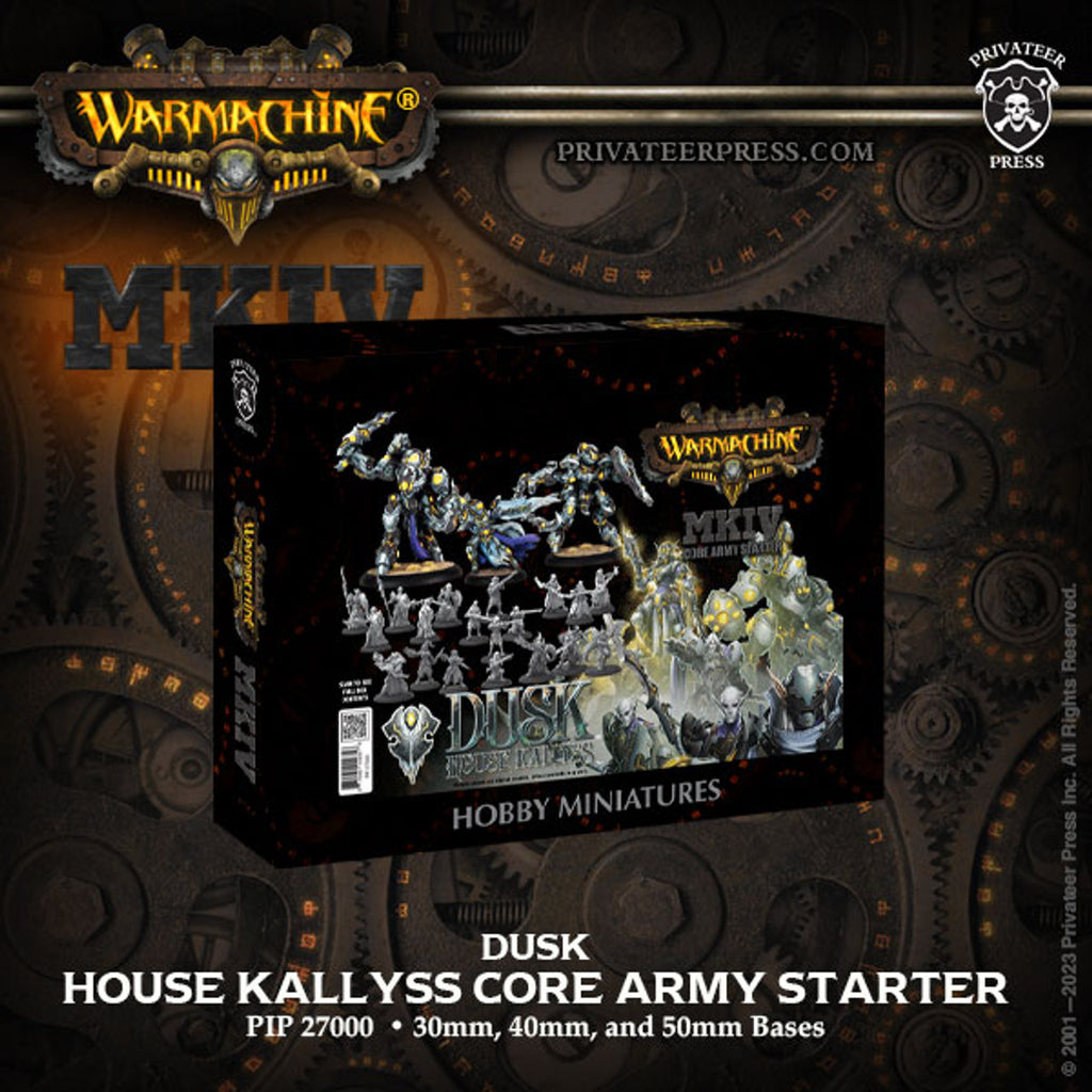 Warmachine: Dusk – House Kallyss Core Army Starter (Resin) - PIP27000