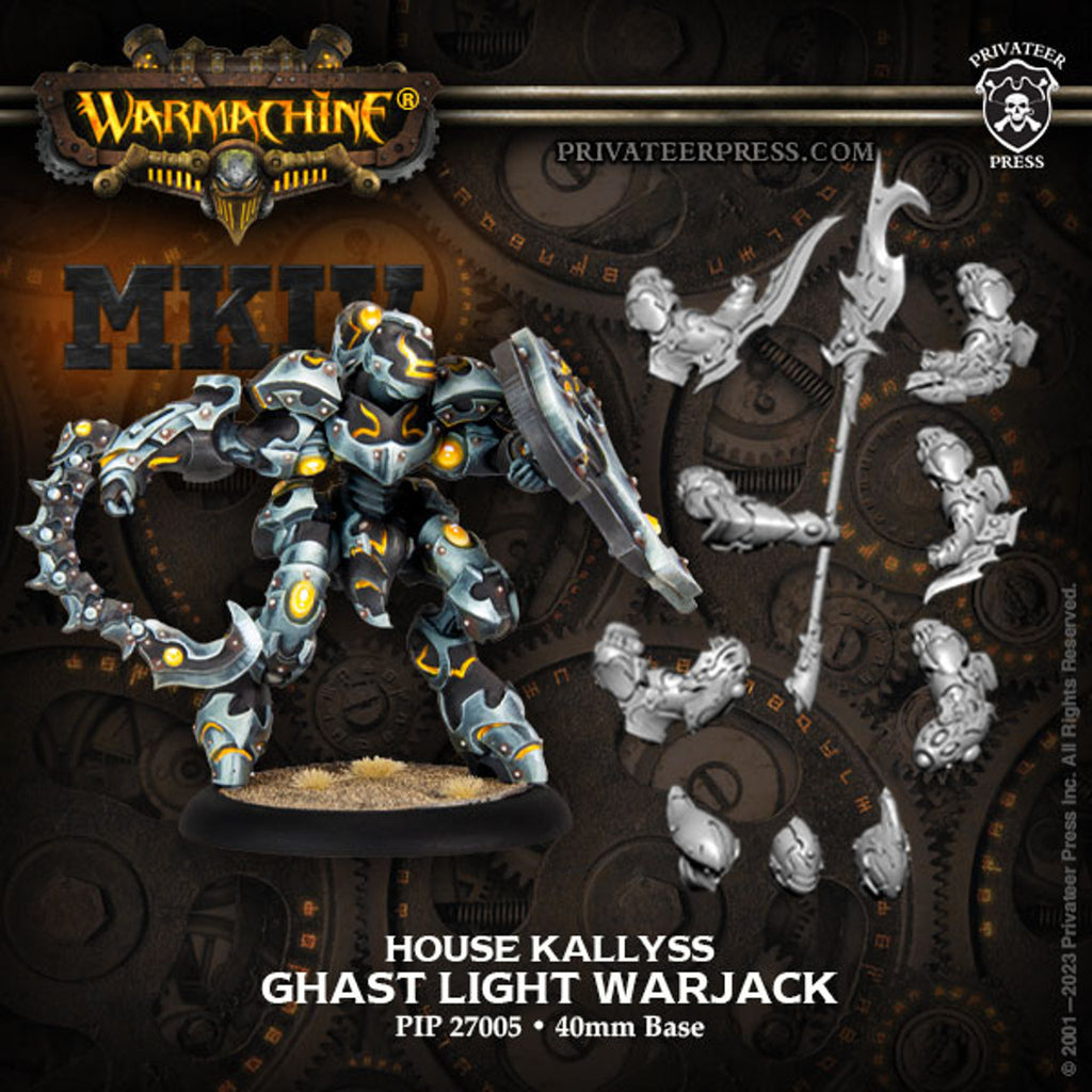 Warmachine: Dusk – Ghast House Kallyss Light Warjack (Resin) - PIP27005