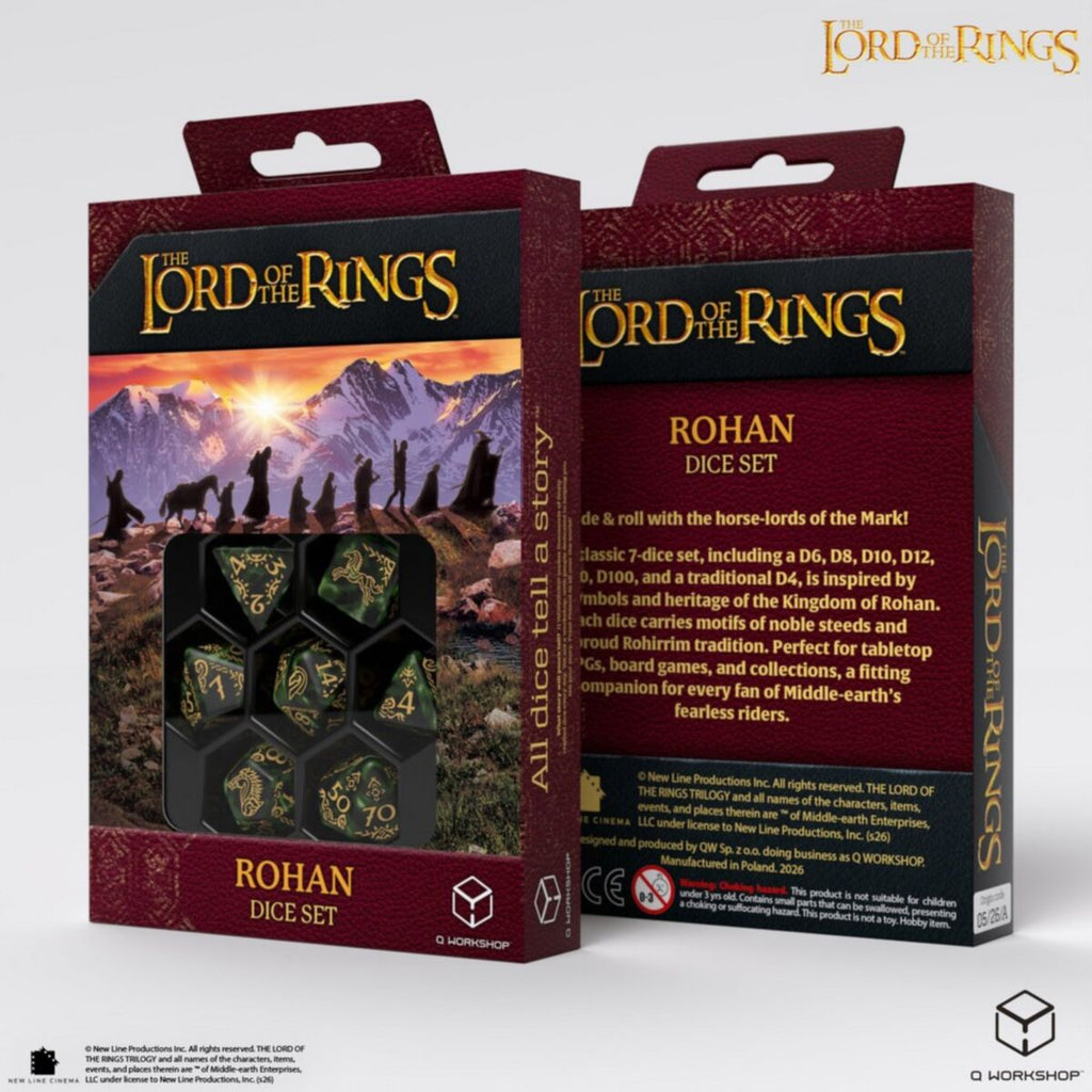 Q Workshop - The Lord of the Rings: Rohan Dice Set